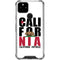 California White Block Google Pixel 5 Clear Case